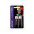 Batom Fluorescente Cartela C/2 Unidades Laranja/ Pink 3,5g - 1 unidade - ColorMake - Rizzo Balões - Imagem 1