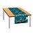 Trilho de Mesa Tema Minecraft Azul Diamante - 1 unidade - Regina - - Imagem 1