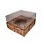 Caixa para Meio Ovo de 250g - 15x13x6,5cm - Kraft Coelhinhos - 5 unidades - ASSK - Rizzo - Imagem 1