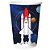 Copo Papel 180 Ml Espacial 12 Unidades - Regina - - Imagem 3