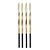 Vela Palito Metalizada Torcida Dourada 15 cm - 1 unidade Pct. c/ 4 unidades - Rizzo - Imagem 1
