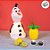 Luminária Olaf - Frozen - 39,5cm - 01 Unidade - Disney Original - Usare - Imagem 6