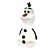 Luminária Olaf Frozen - 01 Unidade - Disney - Rizzo - Imagem 1