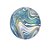 Balão Metalizado Azul - 16'' (40cm) - 1 unidade - Cromus - Rizzo. - Imagem 1