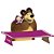 Suporte Para Doces MDF Masha e o Urso - 1 Unidade - Festcolor - Rizzo. - Imagem 1