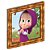 Quadro Decorativo MDF Masha Individual - 1 Unidade - Fastcolor - Rizzo. - Imagem 1