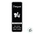 Adesivo "Cheguei" - Ref.2044 - Hot Stamping - Preto - 50 unidades - Stickr - Rizzo - Imagem 2