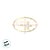 Adesivo "Truffa" - Ref.2011 - Hot Stamping - Dourado - 100 unidades - Stickr - Rizzo - Imagem 3