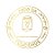 Adesivo "Copo Felicidade" - Hot Stamping - Dourado - 1 unidade Pct. c/ 50 unds. - Stickr - Rizzo - Imagem 1