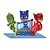 Personagens em MDF Decoração de Mesa de Festa Grande - PJ Masks - 1 unidade - Festcolor - Rizzo - Imagem 1