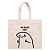 Sacola de Algodão Cru 45x45cm para Presente Personalizado Flork Meme - Joinha - 01 unidade - Rizzo - Imagem 2