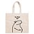 Sacola de Algodão Cru 20x22cm para Presente Personalizado Flork Meme - Barrigudo - 01 unidade - Rizzo - Imagem 2