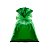 Saco Presente 15x22cm - Verde Metalizado  - 50 unidades - Regina - Rizzo Embalagens - Imagem 1