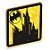 Quadro Decorativo Brasão MDF Batman Geek - 1 Unidade - Festcolor - Rizzo - Imagem 1