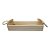 Cesta de Madeira Crua com Alça de Corda - 28,3 cm x 8,4cm x 16,1cm - Imagem 2