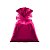 Saco Para Presente Metalizado Rosa 15x22cm - 50 unidades - Regina Festas - Rizzo - Imagem 1