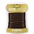 Fita em Cetim - Cor 340 Marrom- 10 m x 4 mm - 1 unidade - Fitas Progresso - Rizzo - Imagem 1