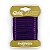 Fita em Cetim - Cor 675 Violeta - 10 m x 4 mm - 1 unidade - Fitas Progresso - Rizzo - Imagem 1