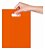 Sacola Boca de Palhaço 20x30 cm - Laranja - 25 unidades - Magnatech - Imagem 1