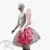 Kit Fantasia Infantil Carnaval - Borboleta - Rosa Pink - Mod:582 - 01 unidade - Rizzo - Imagem 1