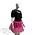 Saia Tule com Glitter - 40cm - Rosa Pink - Mod:186 - 01 unidade - Rizzo - Imagem 1
