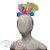 Tiara Sereia - Adereço de Carnaval  - Branco - Mod:418 - 01 unidade - Rizzo - Imagem 2