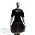 Saia Tule preto com Glitter - 40cm - Mod:186A - 01 unidade - Rizzo - Imagem 3