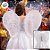 Kit Fantasia Carnaval - Borboleta - Branco - Mod:81 - 01 unidade - Rizzo - Imagem 1