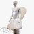 Kit Fantasia Carnaval - Borboleta - Branco - Mod:81 - 01 unidade - Rizzo - Imagem 2