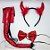 Kit Fantasia Carnaval - Diabinha - Mod:6263  - 01 unidade - Rizzo - Imagem 1