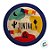 Prato Petisqueira Laminado Junina Kraft - 18cm - 8 Unidades - Cromus Festas - Rizzo - Imagem 3