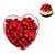 Mini Confeito - Sprinkles Vermelho - 50 gramas - Abelha Confeiteira - Rizzo - Imagem 1