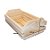 Caixote de Madeira Crua para Usos Diversos - 23,5 x 14,5 x 8,5 cm - 1 unidade - Rizzo - Imagem 3