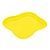 Bandeja Orgânica - 18x14,5 cm -  Amarelo - 1 unidade - Só Boleiras - Rizzo - Imagem 1