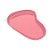 Bandeja Orgânica  - 17x11 cm -  Rosa - 1 unidade - Só Boleiras - Rizzo - Imagem 1