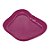 Bandeja Orgânica  - 13x10cm -  Fúcsia - 1 unidade - Só Boleiras - Rizzo - Imagem 1