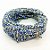 Cordão de Juta Multicolor Azul Escuro 10 metros - EcoArt - Rizzo - Imagem 2