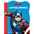 Livro ilustrado - Capitão América - 1 unidade - Marvel - Rizzo - Imagem 1
