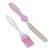 Kit Espatula E Pincel - FT273 - 2 unidades - Silver Plastic - Rizzo - Imagem 1