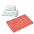Molde De Silicone Confeitaria - Rosa / Arabesco - FT210 - 1 unidade - Silver Plastic - Rizzo - Imagem 1