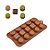 Molde De Silicone Chocolate - Chocolate Sortido - FT148 - 1 unidade - Silver Plastic - Rizzo - Imagem 1