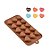 Molde De Silicone Chocolate - Coração Furado - FT141 - 1 unidade - Silver Plastic - Rizzo - Imagem 1