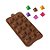 Molde Silicone Chocolate - Pirâmide - FT010 - 1 unidade - Silver Plastic - Rizzo - Imagem 1