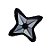 Almofada Naruto Formato Shuriken - 01 unidade - Zona Criativa - Rizzo - Imagem 1