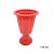 Mini Vaso Grego Plástico 750 mL - Vermelho - 1 unidade - LSC Toys - Rizzo - Imagem 1