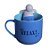 Caneca com infusor de chá Stitch - 1 Unidade - Zonacriativa - Rizzo - Imagem 1