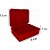 Caixinha Lembrancinha Plástica Vermelho 18cm x 7cm - 1 unidade - Rizzo - Imagem 1