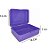 Caixinha Lembrancinha Plástica Roxo 18cm x 7cm - 1 unidade - Rizzo - Imagem 3
