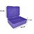 Caixinha Lembrancinha Plástica Roxo 18cm x 7cm - 1 unidade - Rizzo - Imagem 1
