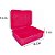 Caixinha Lembrancinha Plástica Rosa Pink 18cm x 7cm - 1 unidade - Rizzo - Imagem 3